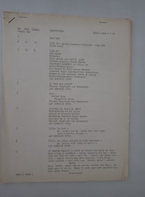 1932 Hal Roach "Any Old Part" MGM Movie Script