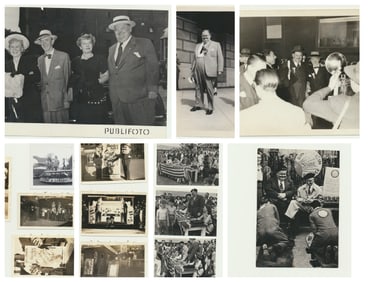Snapshots & Publicity Photos of Laurel & Hardy, etc.