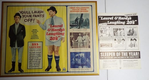 1965 Laurel and Hardy Laughing Twenties Movie Poster