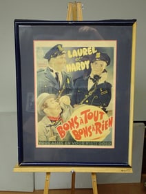 Laurel and Hardy U.S. & French Posters