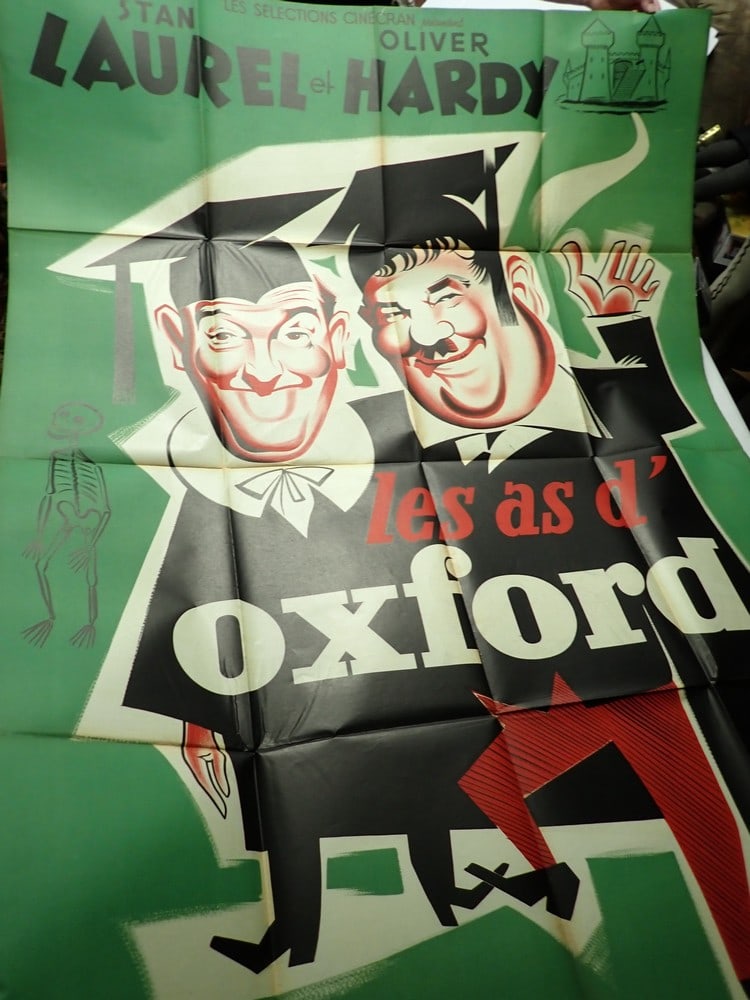 A Chump at Oxford Laurel and Hardy French Movie (1 of 3)