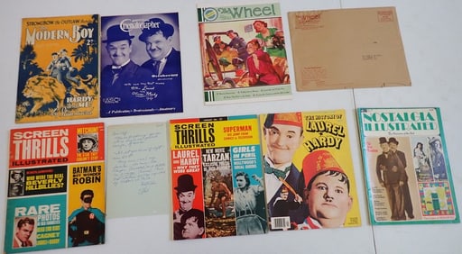 1932 The Wheel, Modern Boy, Screen Thrills etc.