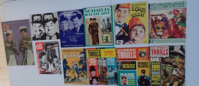 1932 The Wheel, Modern Boy, Screen Thrills, Doppel Ganger, etc.