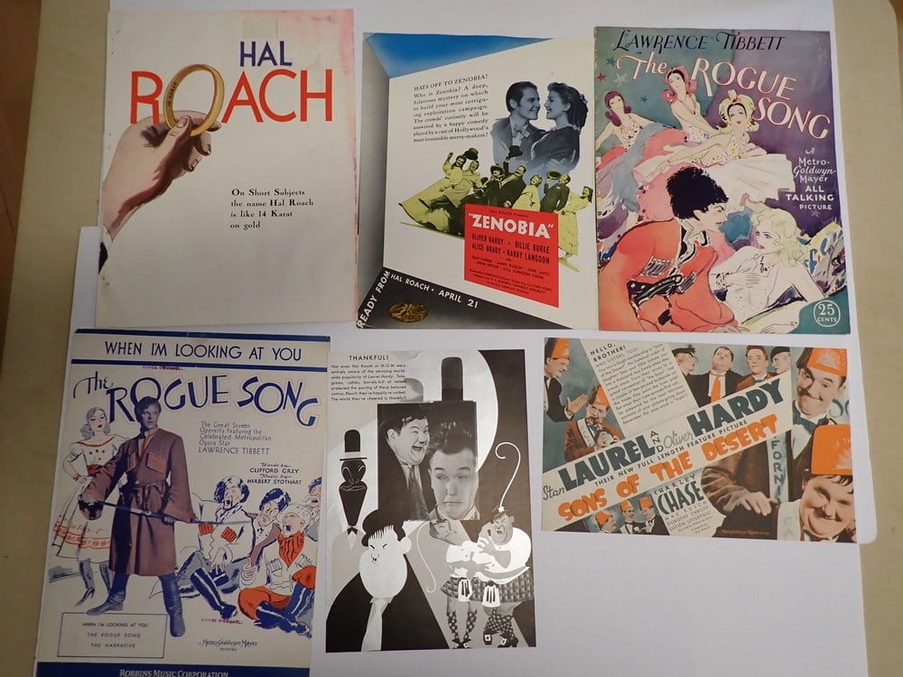 Laurel and Hardy Promotional Flyers and Booklets (1 of 18)