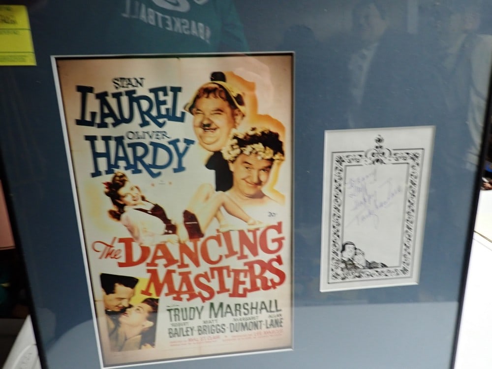 Trudy Marshall Signed Laurel and Hardy Display Piece (1 of 4)