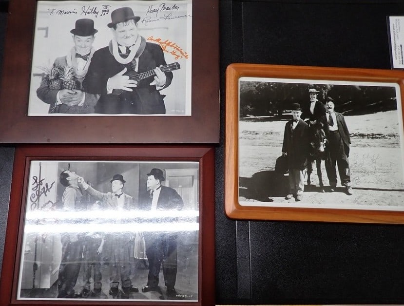 3 Laurel and Hardy Actors and Actresses Signed Photos (1 of 13)