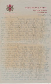 1953 Signed Stan Laurel Typed Letter with Envelope