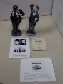 1990 Laurel and Hardy Royal Doulton Limited Edition