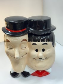 Laurel and Hardy Larry Harmon Cookie Jar