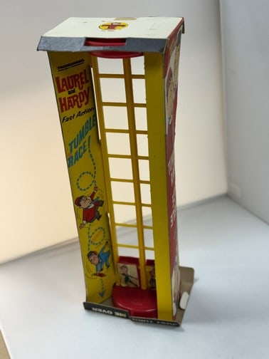 1960's  Laurel and Hardy Transogram Race Toy in Box (1 of 8)