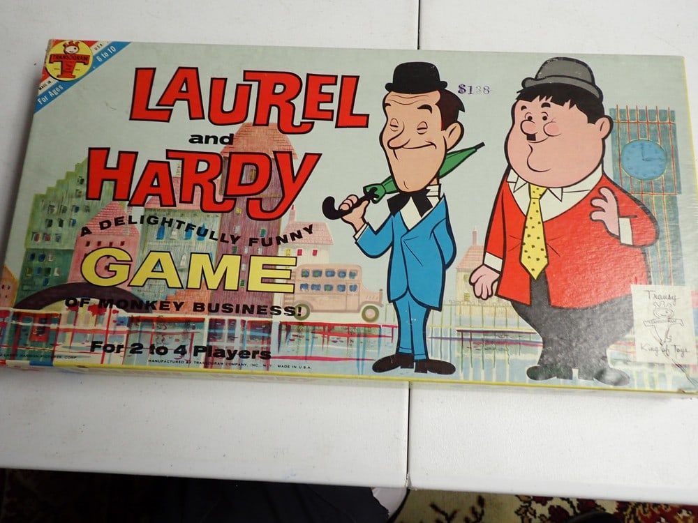 1962 Laurel and Hardy Transogram Game (1 of 17)