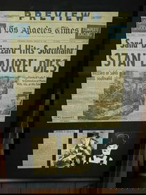 February 24, 1965 LA Times With Stan Laurel Headline