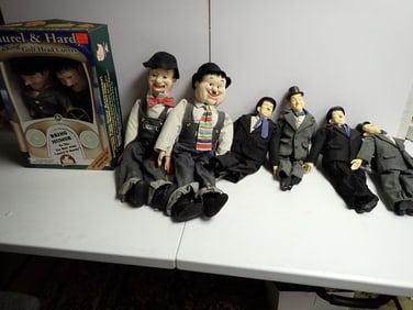 Laurel  & Hardy Talking Golf Head Covers & Other Dolls