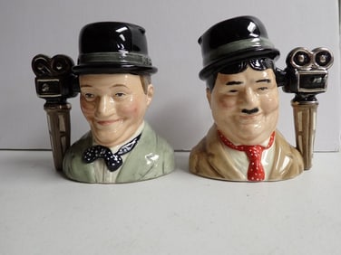 Laurel and Hardy Royal Doulton Limited Edition Mugs