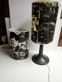 Laurel and Hardy Table Lamp & Swag Lamp Shade