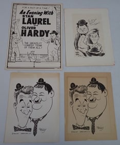 Signed Jim Dobbins and Other Laurel and Hardy Items