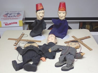 Laurel and Hardy Marionettes & Hand Puppets