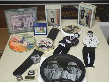 Laurel and Hardy Collectible Clocks
