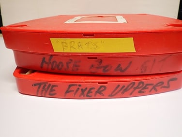 (3) Laurel and Hardy 16mm Film Reels
