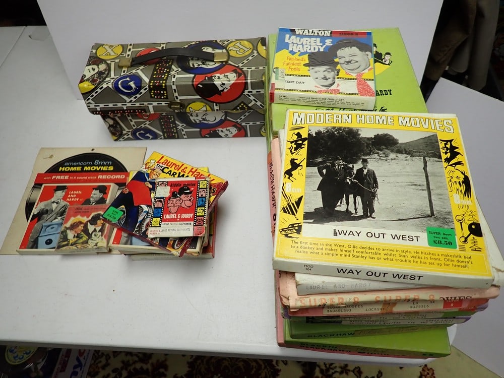Laurel and Hardy 8mm & Super 8mm Movies, 8 Track (1 of 14)