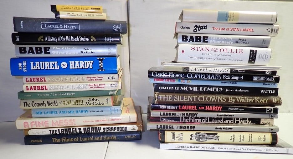 Laurel and Hardy Hardcover Books 1 Signed (1 of 7)