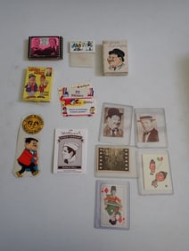 1968 Laurel & Hardy Primrose Full Set, Stickers, etc.