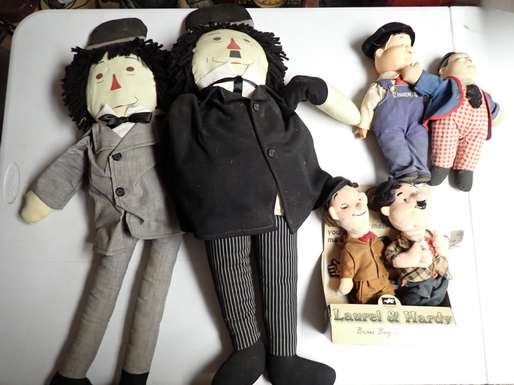 Laurel and Hardy Raggedy Ann & Andy Style Dolls, etc. (1 of 14)