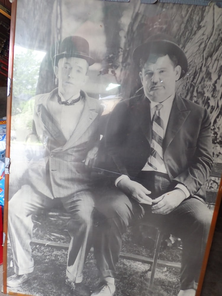 8 Black & White Laurel and Hardy Posters (1 of 9)