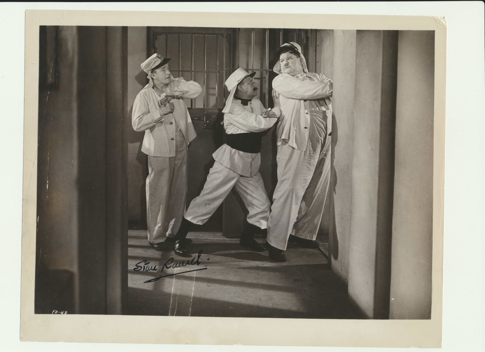 Laurel and Hardy Stan Laurel Signed Movie Still (1 of 3)