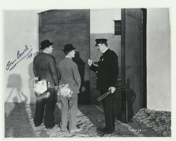 Stan Laurel Signed Photo