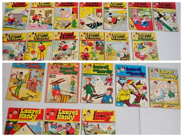 21 Laurel and Hardy All Colour, Maandblad, Tout En Coulers Comic Books
