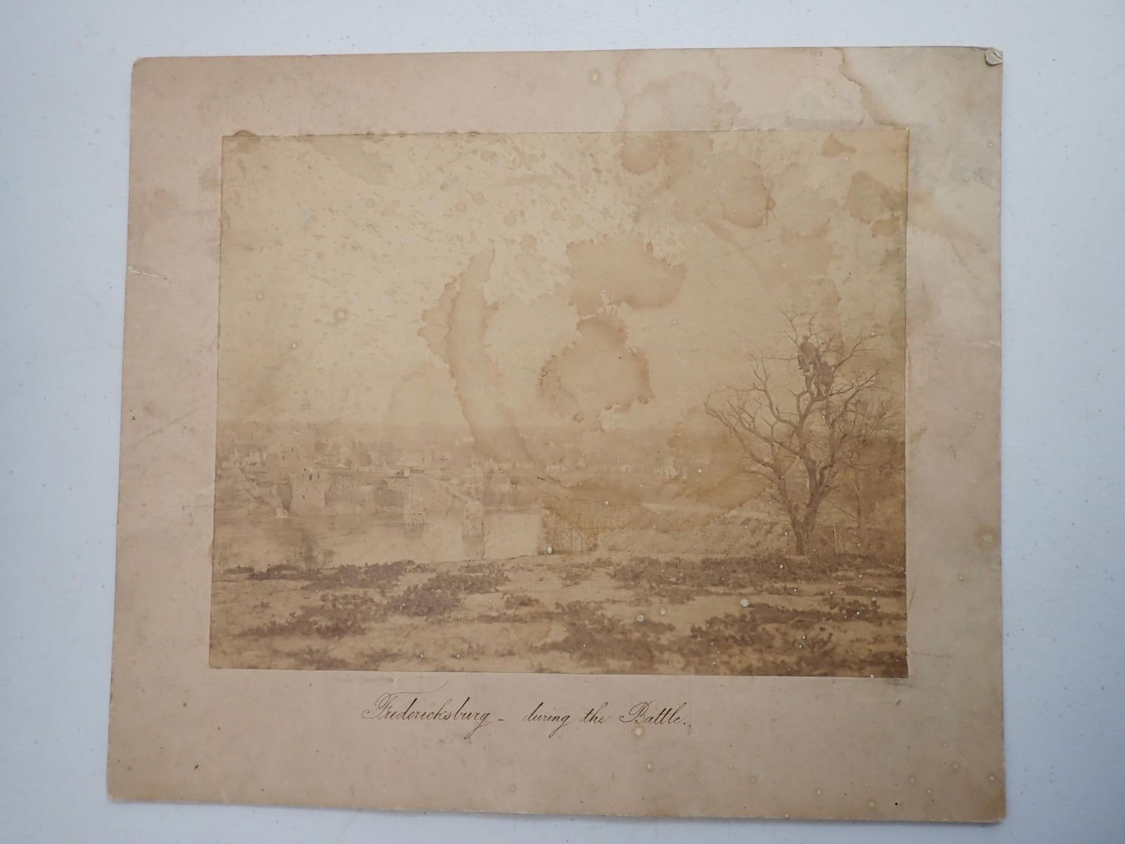 1862 Battle of Fredericksburg photo during the battle (1 of 8)