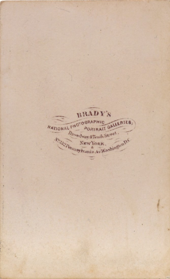 General George Custer Brady CDV Portrait - 2