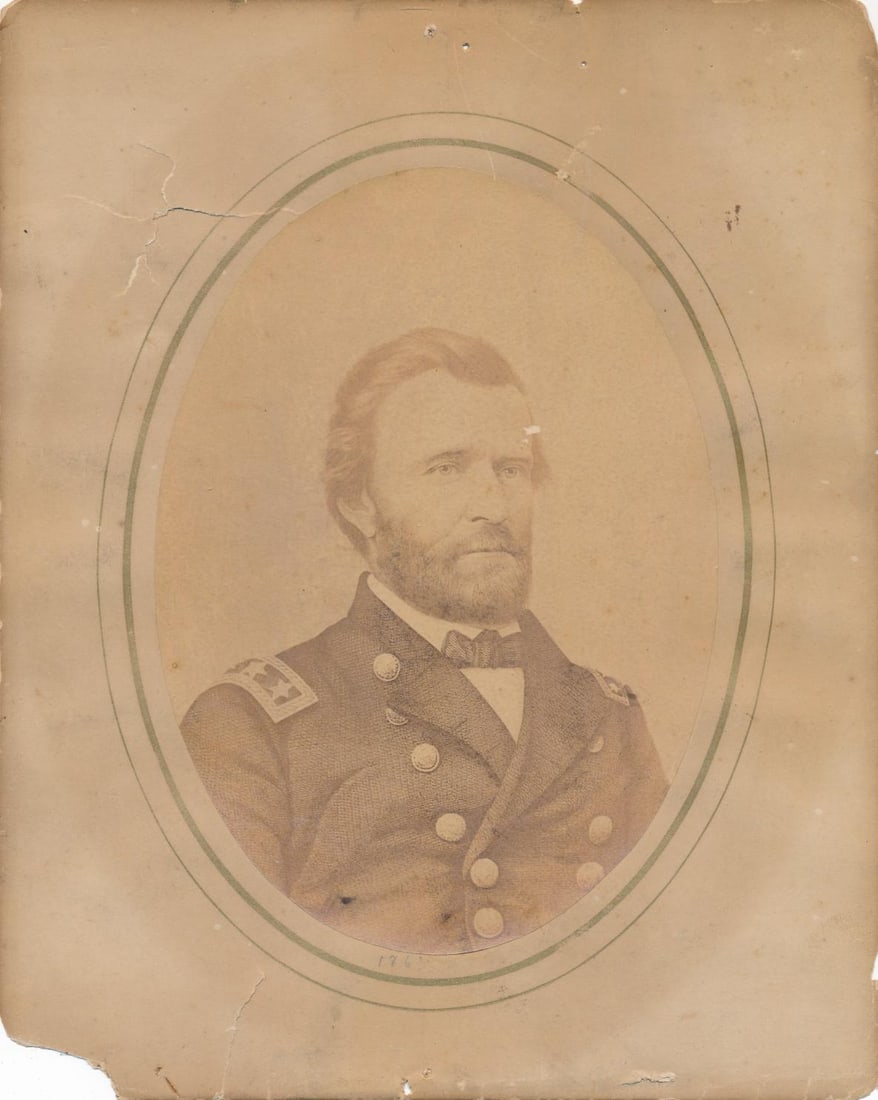 Ulysses Grant large format albumen (1 of 2)