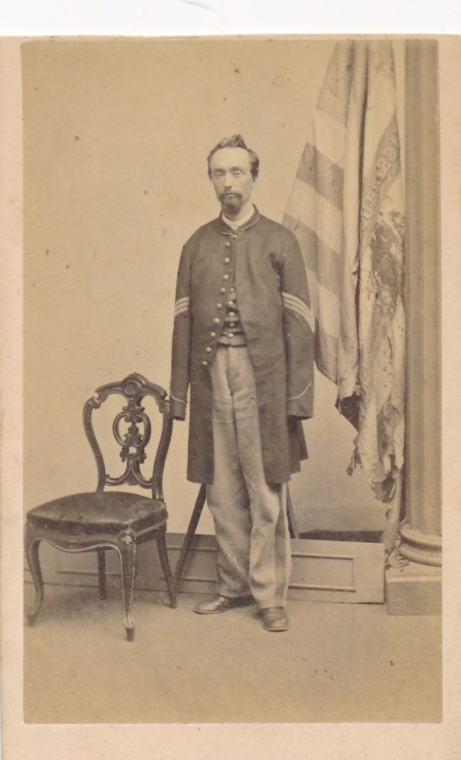 Gen. Benjamin Butler CDV, Westminster CDVs: Brady Gen. Benjamin Butler CDV, Minott Westminster, & other. Minott Westminster written in pencil on back.