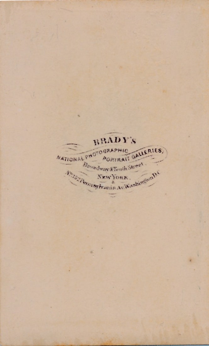 General George Custer Brady CDV Standing - 2