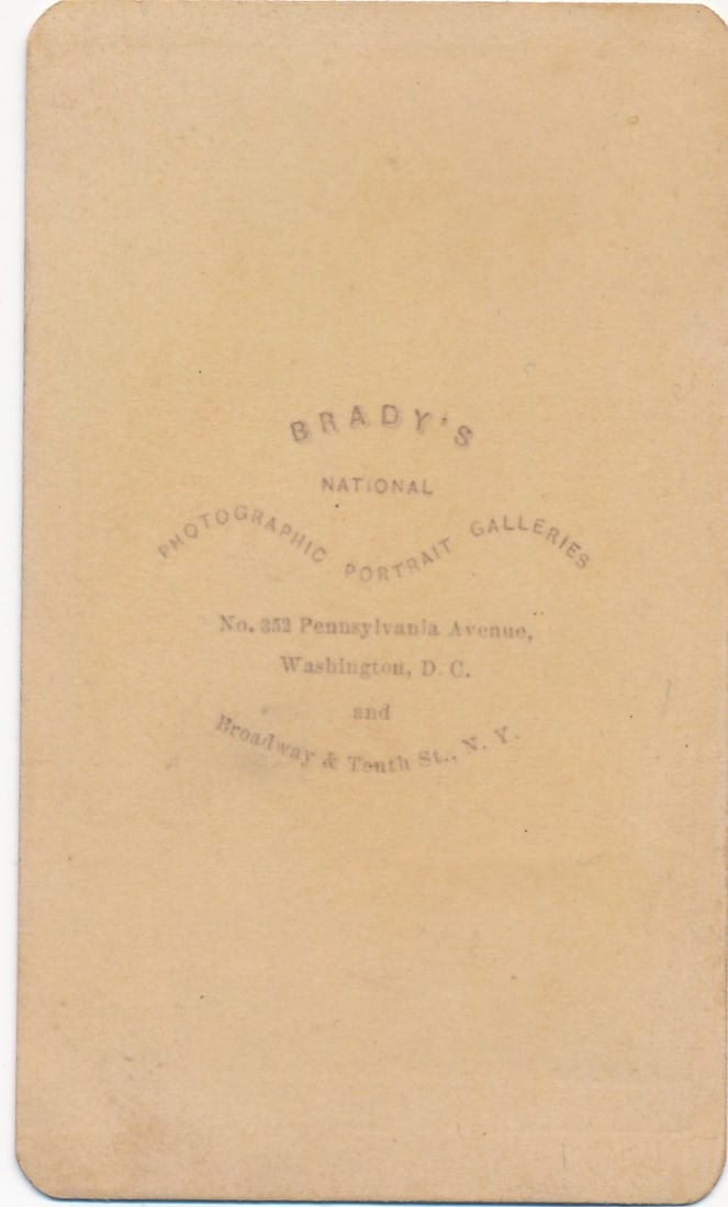 General Custer Brady CDV Standing, Arms folded - 2