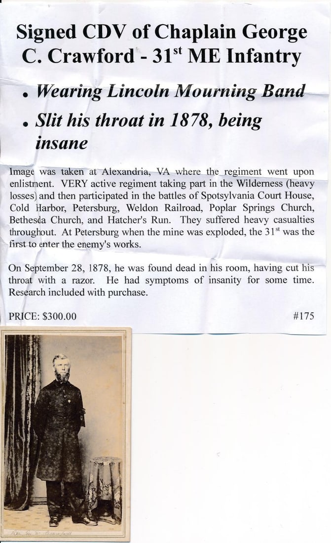 Civil War Chaplain Father Rev, Daly & other Photos: Civil War Chaplain Father Rev, Daly Cabinet Photo, CDVs & other Photo. New York Cabinet Photo - rev, Father Daly Chaplain 69th Regiment. Oval Photo on Mount of Charles D. Lewis Chaplain NY 1st Vet 9"
