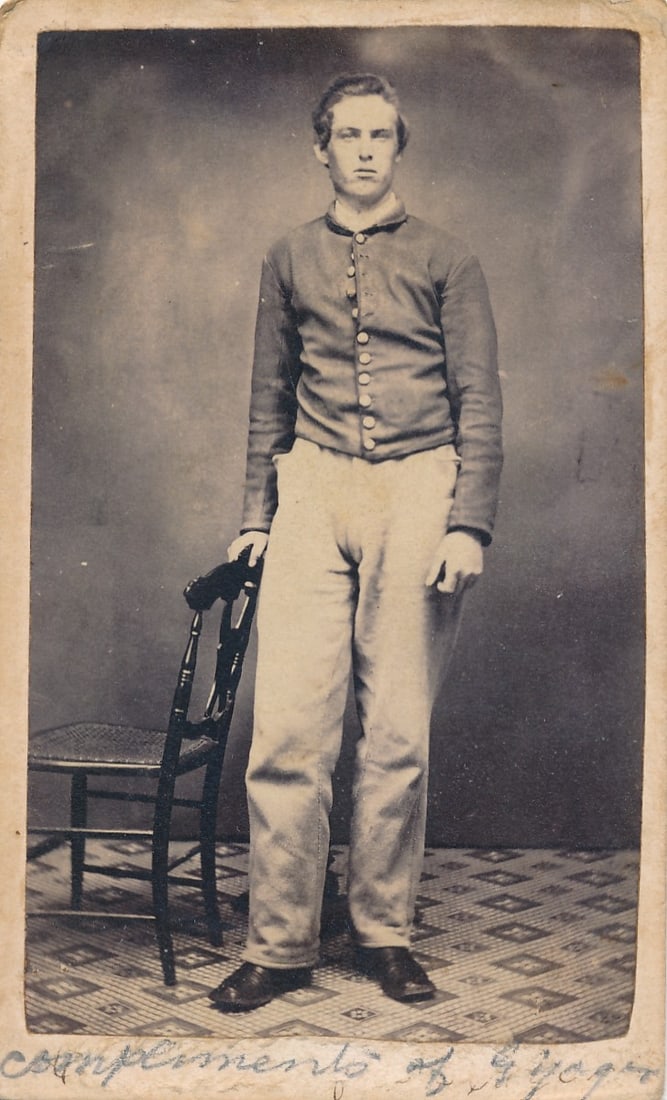 Civil War soldier mortally wounded at Chickamauga (1 of 2)