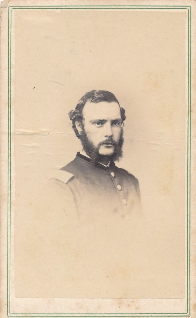 Lt. Frederick Darley Ogilby 15th U.S. Infantry CDV (1 of 3)