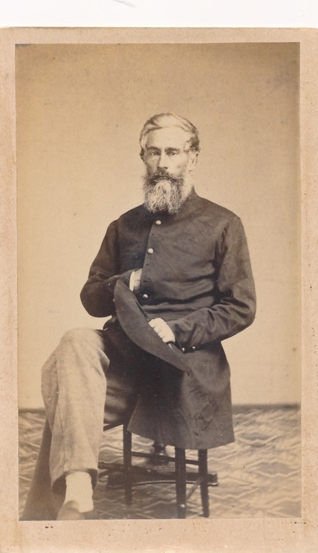 Chaplain Hiram Eddy 2nd Connecticut Infantry CDV (1 of 3)