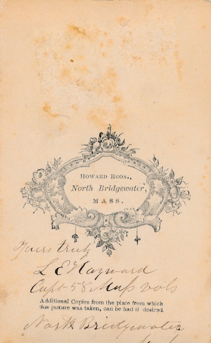 Capt. Linus E. Hayward MA. Inf wounded, Prisoner - 2