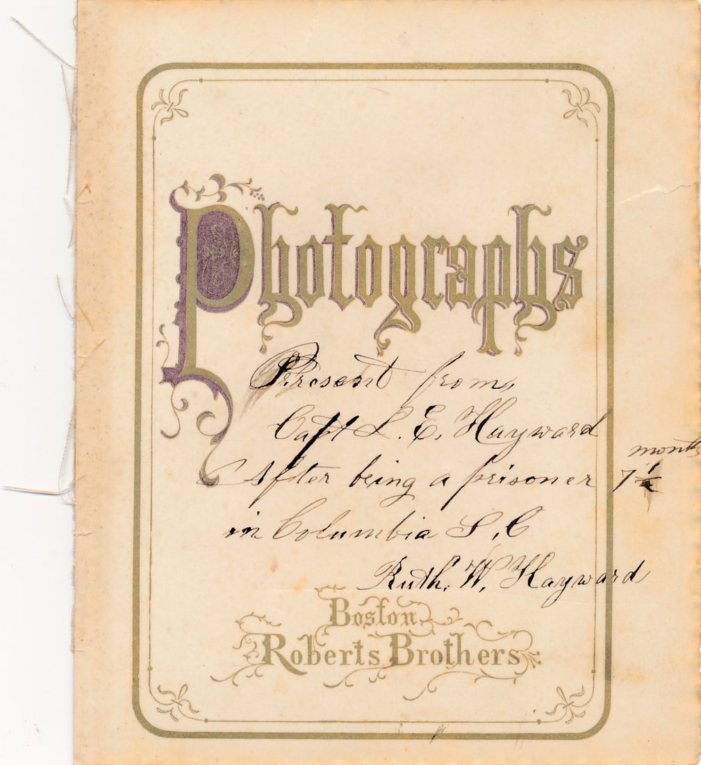 Capt. Linus E. Hayward MA. Inf wounded, Prisoner - 3