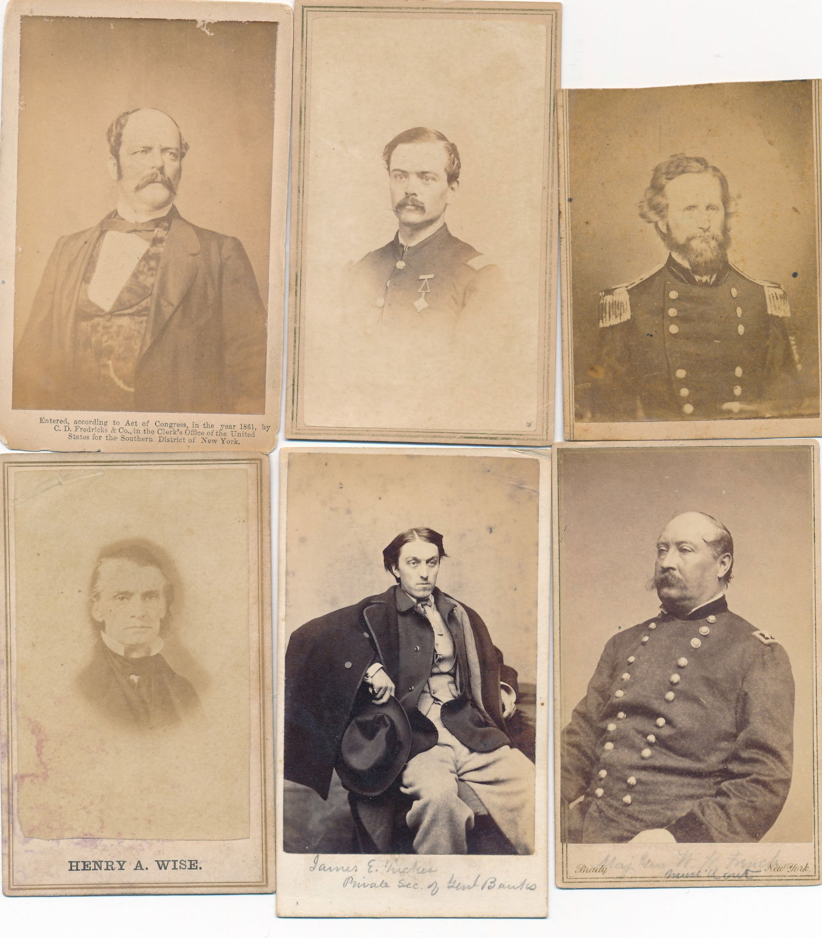 Gen. Banks Secretary, Maj. Gen. William H. French (1 of 14)