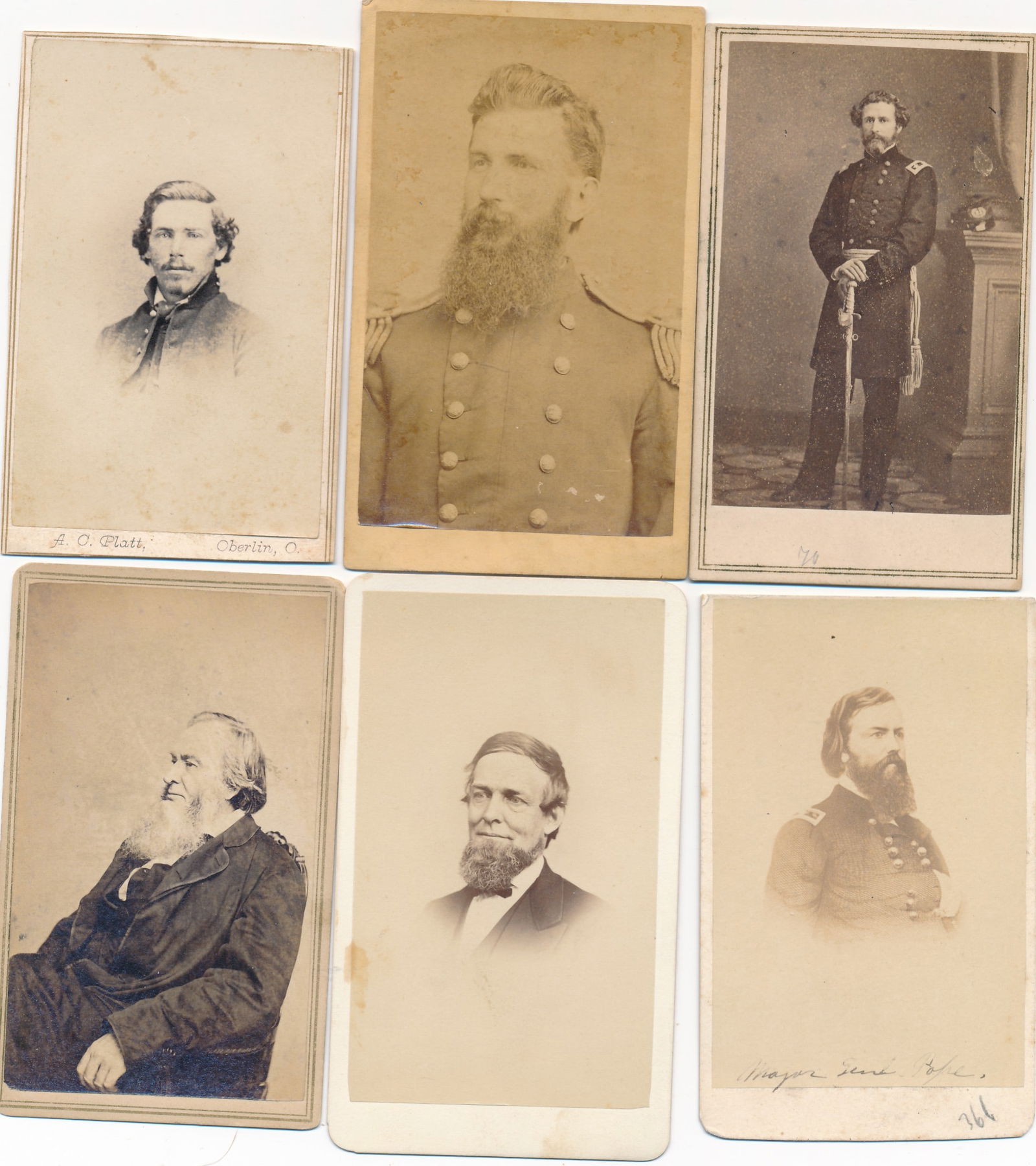 Gen. Fremont Brady, Capt. Benjamin Franklin Bean (1 of 13)