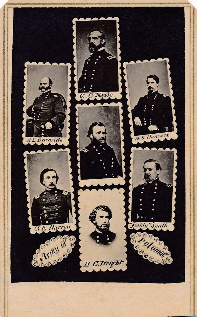 Generals of the South, Army of the Potomac CDVs (1 of 7)