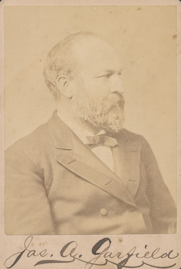 Pres. Garfield & Cleveland & Gen. Butler & Miles (1 of 4)