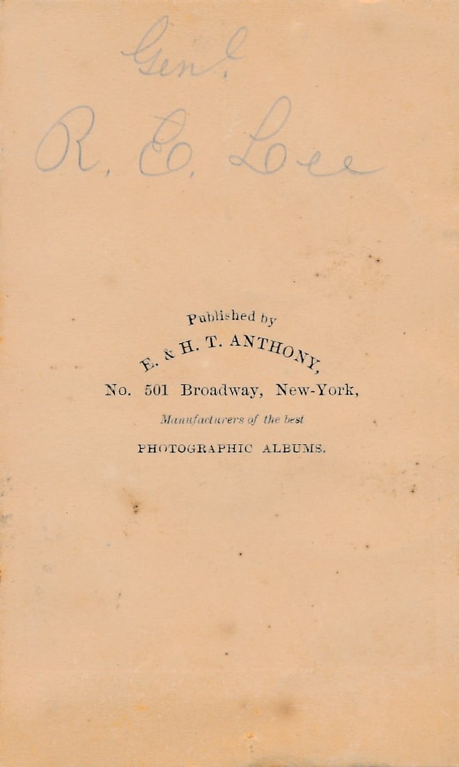 Robert E. Lee and Ulysses Grant CDVs - 2