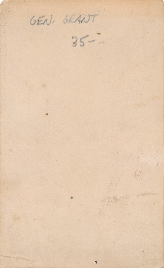 Robert E. Lee and Ulysses Grant CDVs - 4