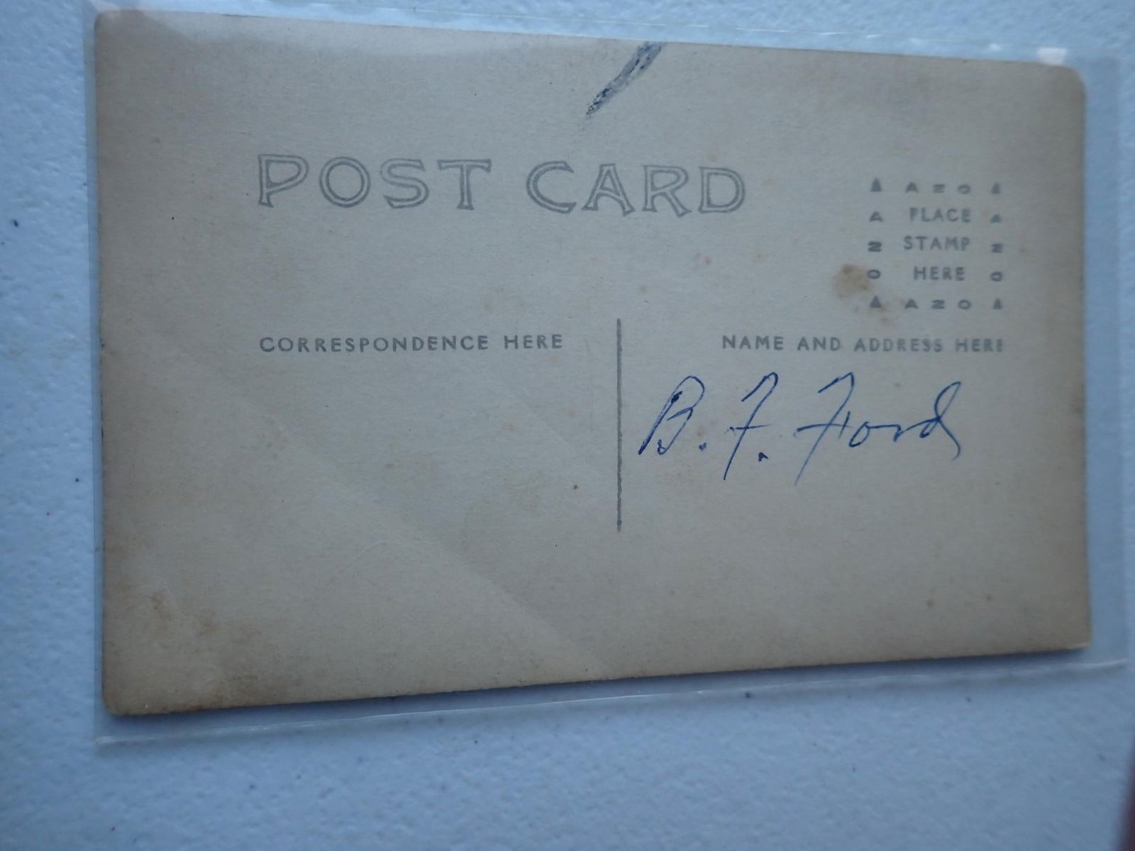 Benjamin Ford RPPC, CSA pay slip, etc. - 11